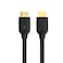Unitek 4K HDMI Cable 3 Meters – High-Speed HDMI 2.0 Cable Supports 4K@60Hz Ultra HD Resolution, HDR, 18Gbps Bandwidth, Audio Return Channel, HDCP 2.2 – Durable HDMI Cable – Black