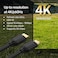 Unitek 4K HDMI Cable 3 Meters – High-Speed HDMI 2.0 Cable Supports 4K@60Hz Ultra HD Resolution, HDR, 18Gbps Bandwidth, Audio Return Channel, HDCP 2.2 – Durable HDMI Cable – Black