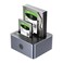 UNITEK 5Gbps Dual-Bay SATA Hard Drive Docking Station with Offline Clone Function, Supports 2.5&quot;/3.5&quot; HDD and SSD Up to 16TB, USB 3.0 for High-Speed Data Transfer