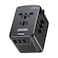 UNITEK 35W Universal Travel Adapter with USB-C PD &amp; USB-A Fast Charging Multi-Plug Worldwide