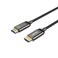 Unitek 8K HDMI Fiber Optic Cable – 50 Meters High-Speed Ultra HD HDMI 2.1 Cable – Supports 8K@60Hz, 4K@120Hz, HDR10+, eARC, Dolby Atmos – Lightweight & Flexible Design – Black