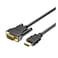UNITEK HDMI to VGA Adapter Cable – High-Quality Video Conversion from HDMI to VGA for Monitors, Projectors, and Displays, Supporting Resolutions Up to 1080p