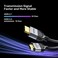 كابل HDMI 2.1 للألعاب من يو انيتك بطول 1 متر بدقة 8K@60Hz – رمادي