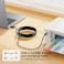 كابل USB-C إلى USB-B لنقل البيانات والشحن بطول متعدد من يونيتيك – أسود