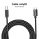 UNITEK USB-C to USB-B Data and Charging Cable 2M High-Speed Printer Cable for Home, Office &amp; Studio &ndash; Black