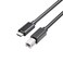 UNITEK USB-C to USB-B Data and Charging Cable 3M High-Speed Printer Cable for Home, Office &amp; Studio &ndash; Black