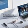 موزع UNITEK بـ 4 منافذ (USB-C / USB-A) ثنائي الاتجاه بسرعة 5 جيجابت في الثانية مع كابل قابل للفصل – أبيض
