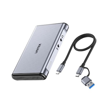 UNITEK 4K@60Hz Video Capture Card – High-Performance HDMI Game Streaming Device with Ultra-Low Latency, Compatible with OBS Studio for Live Streaming, Video Recording, and More