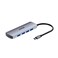 UNITEK uHUB Q4 4-in-1 USB-C Hub with Four USB-A Ports, 10Gbps High-Speed Data Transfer, Compact and Portable Design for Laptops, Tablets, and Smartphones