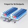 موزع HDMI بدقة 4K من يونيتيك (مدخل واحد إلى 16 مخرج) – V1137AGY01-UK