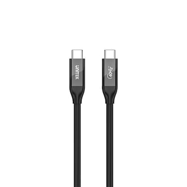 كابل USB4 Type-C بطول 2 متر من يونيتيك بسرعة 40Gbps ودعم 240 واط و8K