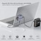 UNITEK Magnetic 6-in-1 USB-C Hub with SD &amp; Micro SD Card Reader 4K HDMI PD100W