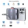 UNITEK Magnetic 6-in-1 USB-C Hub with SD &amp; Micro SD Card Reader 4K HDMI PD100W