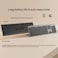 لوحة مفاتيح وفأرة لاسلكية SlimDuo بتردد 2.4GHz من يونيتيك بتصميم مريح وصامت (إنجليزي/عربي)