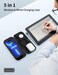 Momax 5 In 1 Charging Station, 10000mAh MFI PD Charging Power Bank Compatible With iPhone 16/15/14/13/12, iPad, Airpods, Apple Watch, Qi Devices Dual Wireless (Black)