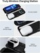 Momax 5 In 1 Charging Station, 10000mAh MFI PD Charging Power Bank Compatible With iPhone 16/15/14/13/12, iPad, Airpods, Apple Watch, Qi Devices Dual Wireless (Black)