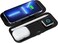 Momax 5 In 1 Charging Station, 10000mAh MFI PD Charging Power Bank Compatible With iPhone 16/15/14/13/12, iPad, Airpods, Apple Watch, Qi Devices Dual Wireless (Black)