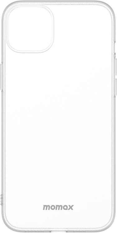 Momax Flexible Clear Case For Apple iPhone 14 Plus, Slim, Lightweight Protective Cover, Drop &amp; Scratch Protection, Shock Resistant, Anti-Slip- Transparent