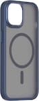 Momax Play Magnetic Case For iPhone 15 Pro, MagSafe Compatible With Anti-Yellow Coating, Drop &amp; Scratch Protection With Raised Edges, Shock Resistant, Anti-Slip, Transparent Blue