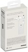 Momax 1 Link Flow Silicone Braided 2, In, 1 1.5M USB, C To USB, C And Lightning Charging Cable, White