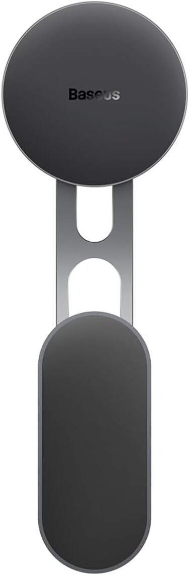 Baseus T-Space Series Folding Magnetic Car Phone Holder for Tesla Car Screen, Dashboard &amp; Center Console, 360&deg; Rotation Car Phone Mount for iPhone 16 Pro Max,