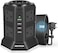 BEPiTECH 12-in-1 Power Tower Extension Cord with 3M Cable, 8 UK-UAE Sockets, 4 USB-A 22W Charging Ports, Surge-Protected Extension Lead, Power Outlet Strip for Large Plugs, Ideal for Office &amp; Home
