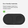 Belkin BoostCharge Pro 2-in-1 Wireless Charging Pad with Magnetic Qi2 15W, Fast Charging iPhone Wireless Charger Compatible