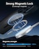 ESR Classic Hybrid Case (HaloLock), Compatible with Samsung S25 Ultra, Clear Black