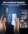 ESR Classic Hybrid Case (HaloLock), Compatible with Samsung S25 Ultra, Clear Black