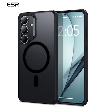 ESR Classic Hybrid Case (HaloLock), Compatible with Samsung S25 Plus, Frosted Black