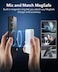 ESR Classic Hybrid Case (HaloLock), Compatible with Samsung S25 Plus, Clear Black