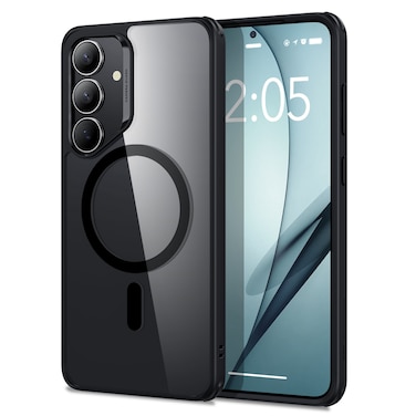 ESR Classic Hybrid Case (HaloLock), Compatible with Samsung S25 Plus, Clear Black