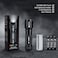 Lepro LED Torch Battery Powered, Small Bright Flashlight, Adjustable Focus, Water Resistant Pocket Torch, Lightweight Hand Torch for Power Cut, Camping, Dog Walking, Gifts for Kid Dad Men
