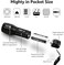 Lepro LED Torch Battery Powered, Small Bright Flashlight, Adjustable Focus, Water Resistant Pocket Torch, Lightweight Hand Torch for Power Cut, Camping, Dog Walking, Gifts for Kid Dad Men
