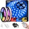Lepro LED Strip Lights 15M (2x7.5M), RGB Colour Changing LED Strip with 44-Key Remote and 12V Power Plug, Stick-on LED Lights for Bedroom Home Decoration (450 Bright 5050 LED)
