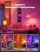 Lepro B3 AI Smart Bulb E27, 1521LM 12W (Replace 100W), Work with Alexa &amp; Google Assistant, Music Sync Bluetooth &amp; WiFi Bulb, Voice Control Screw Light Bulbs, Personalized AI Lighting Designer, 2 Packs
