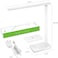 Lepro LED Desk Lamp with USB Charging Port, Dimmable Daylight Lamp, 5 Brightness Levels x 3 Colour Modes, Touch Control Eye Caring Table Lamp for Office, Bedside, Reading, Crafts, Nails and More
