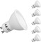 Lepro【GU10 Bulb】Lepro LED Light Bulbs, Energy Saving Halogen Spotlight Bulb Cool White 5000K, 100&deg; Beam Angle, 4W 345lm 32W Equivalent, AC 220V-240V, Non-dimmable, Pack of 5   Cold White, 5000 K, Beam Angle 100 Degrees, Energy Saving, CRI>80, Non-Dimmable, Flicker-Free, for Kitchen and Living Room