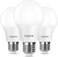 Lepro E27 LED Bulb, Warm Light 2700K 8.5W, 806lm, Equivalent to 60W Conventional Bulb, E27 LED Warm Bulb, Energy Saving, Fat Cap Pack of 3