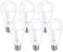 Lepro E27 Screw Bulbs 100W Equivalent, Cool White 6500K, 13W 1520lm Super Bright E27 LED Bulbs, GLS Energy Saving Edison Lightbulb, Non-dimmable, Pack of 6