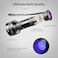 UV Flashlight, 51 LED UV Light Torch, Black-light Lights, 395nm Ultraviolet Flashlight, Blacklight Detector for Pet Urine, Stain, Bed Bugs, Scorpions, Banknote and More (Batteries Not Included)
