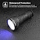 UV Flashlight, 51 LED UV Light Torch, Black-light Lights, 395nm Ultraviolet Flashlight, Blacklight Detector for Pet Urine, Stain, Bed Bugs, Scorpions, Banknote and More (Batteries Not Included)
