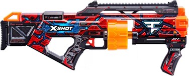 مسدس لعبة بتصميم مستوحى من لعبة Xshot Last Stand_Faze Clan، مناسب للأطفال والمراهقين والبالغين من الجنسين، مثالي لألعاب التصويب والرماية الخارجية، هدية رائعة للأطفال من عمر 8 سنوات فما فوق.