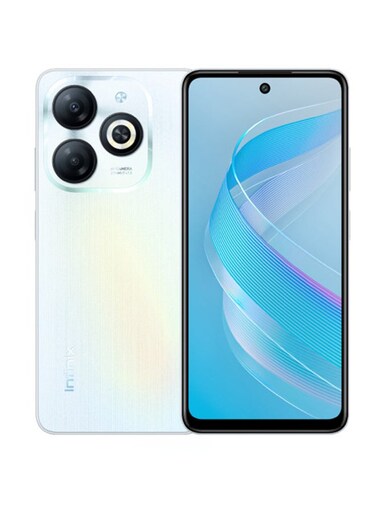 Infinix Smart 8 Dual SIM, 3+3GB RAM, 64GB, 4G, Galaxy White