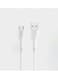 Infinix 3A USB Type-C Fast Charging Cable - Durable, High-Speed Data Transfer White