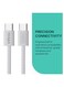 Infinix Type-C to Type-C Cable 60W - Premium Series Fast Charging USB-C PD Charging &amp; Data Cable 1m for Android Phones, Samsung Galaxy, Tablets, Laptops and USB-C Devices - White