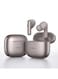 Inifnix Wireless Earbuds - TWS Bluetooth ANC Earbuds with 6 Mic ENC, 40 Hours Playtime, Powerful Bass, Clear Calls, Charging Case - True Wireless Noise Cancelling for iPhone, Samsung, Android - Grey