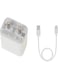 Infinix 18W Fast Charger - USB Wall Charger Adapter with Type-C Cable, Fast Charging Power Adapter for Android Phones, Samsung, iPhone, Tablets and USB Devices - White