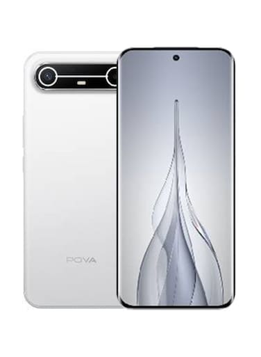 TECNO POVA Slim 5G Dual SIM 8GB RAM, 256GB, 5G, Slim White