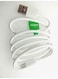 Infinix USB-A to Type-C Cable 1m - Fast Charging Data Cable USB Type-C Charger Cable for Android Phones, Samsung Galaxy, Tablets and USB-C Devices - White